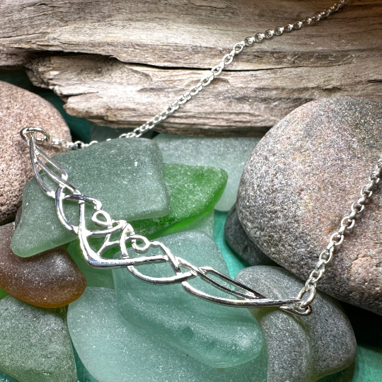 Natina Celtic Knot Necklace - Made in Scotland