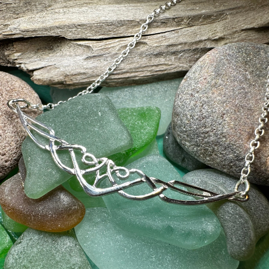 Natina Celtic Knot Necklace - Made in Scotland