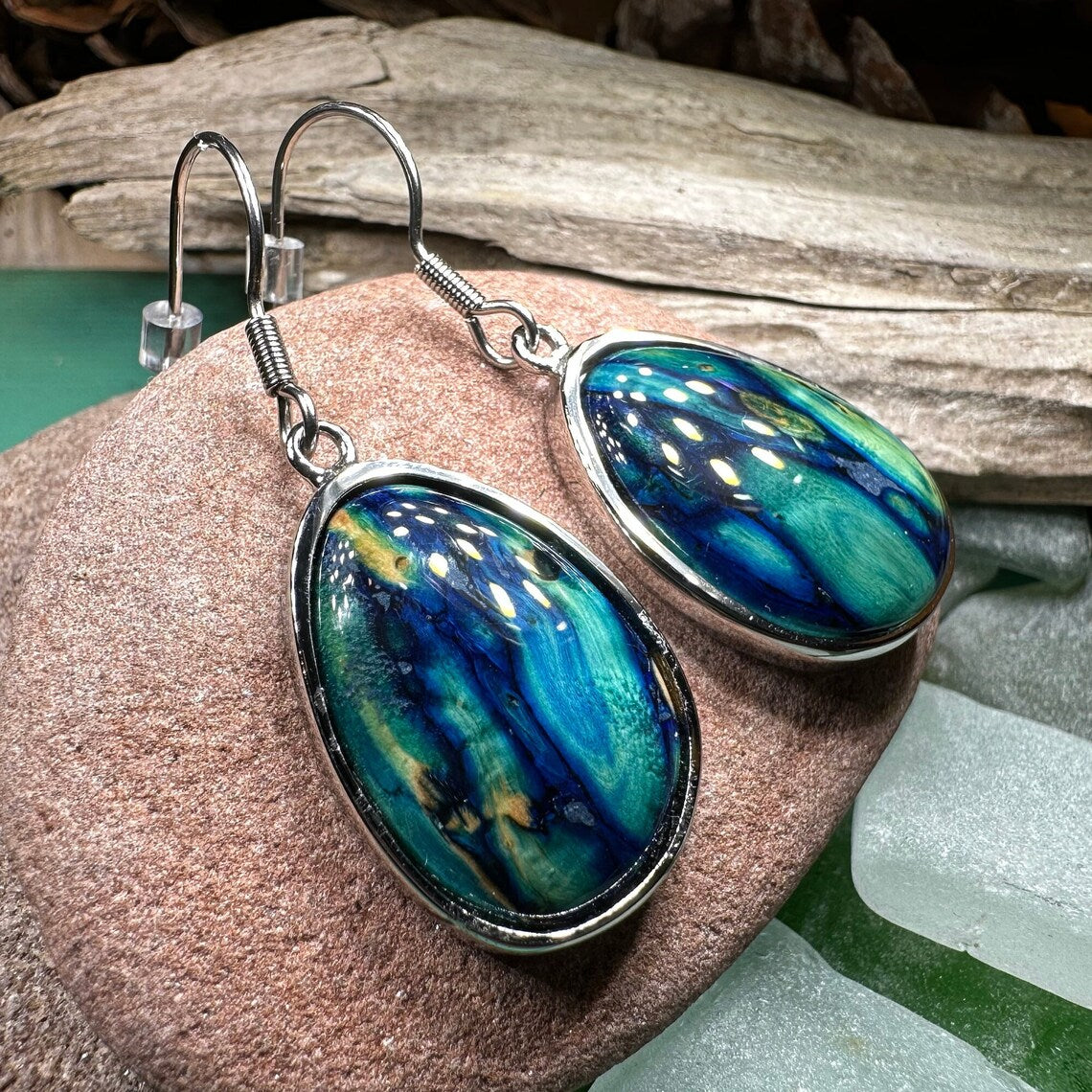 Scottish Heathergems Organic Earrings ~ Handmade in Scotland