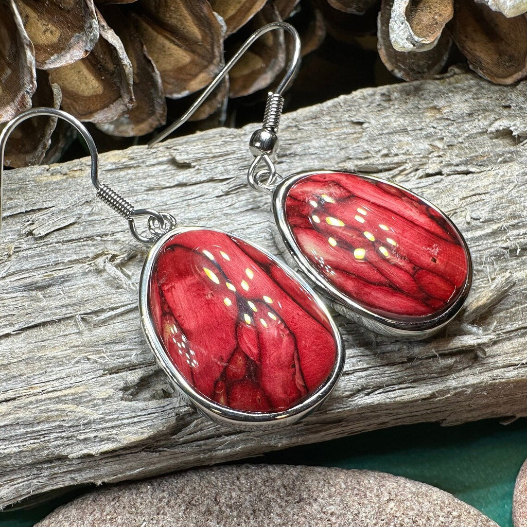 Scottish Heathergems Organic Earrings ~ Handmade in Scotland