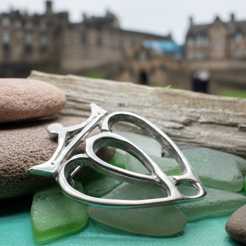 Jocasta Luckenbooth Brooch - Handmade in Scotland