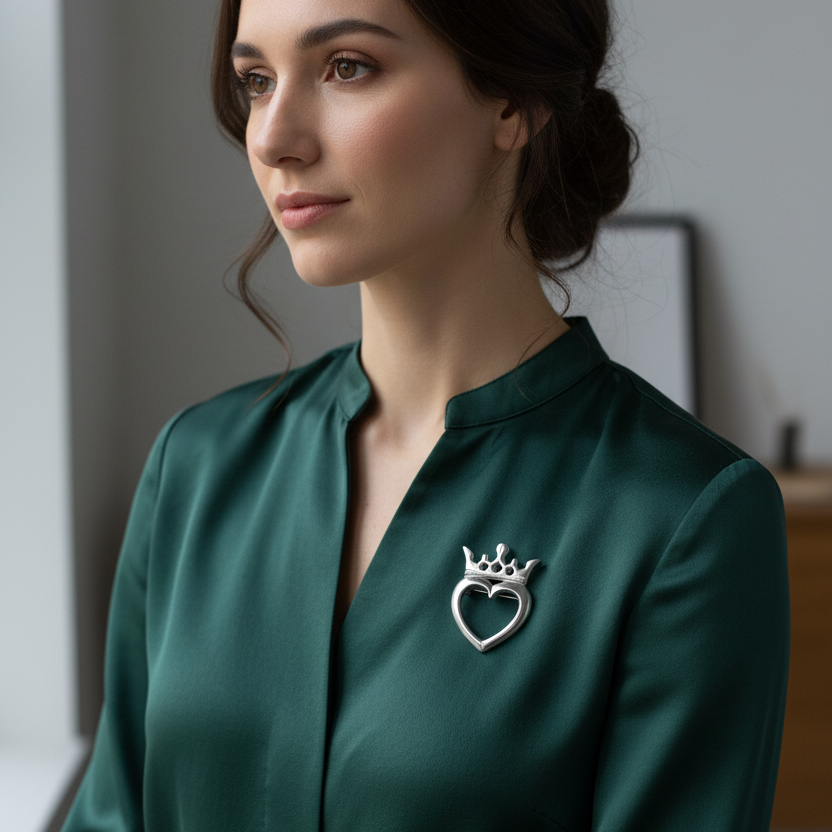 Royal Mile Luckenbooth Brooch - Handmade in Scotland