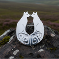 Celtic Cats Brooch - Handmade in Scotland