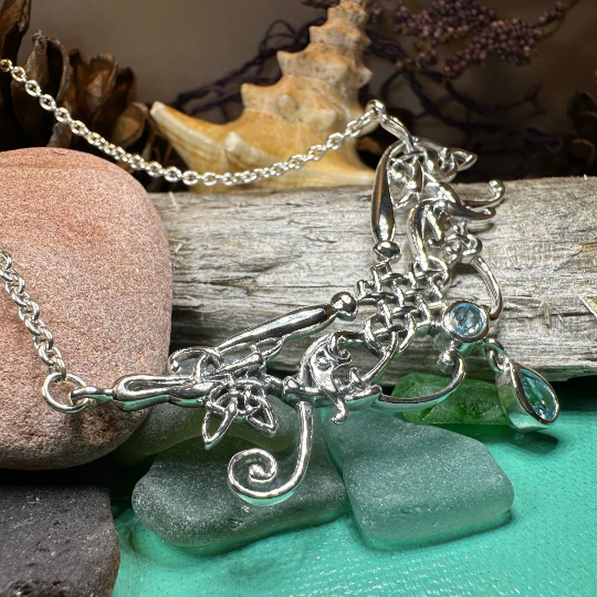 Aife Goddess Celtic Knot Necklace