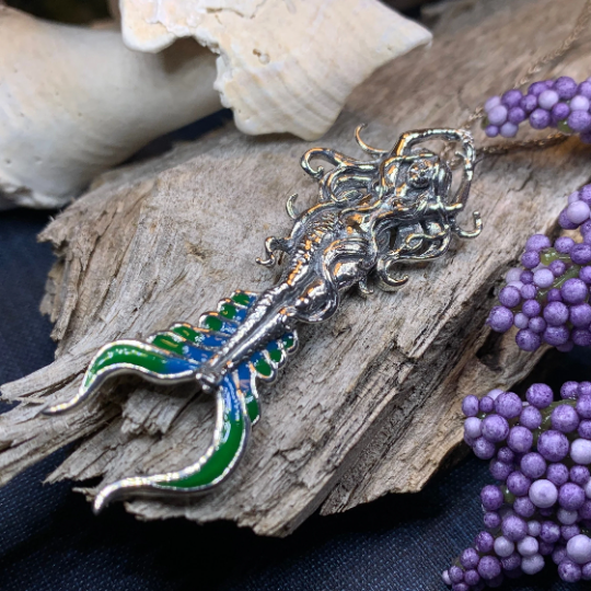 Diver Mermaid Necklace