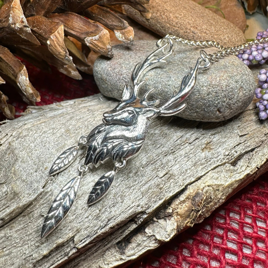 Woodland Stag Necklace