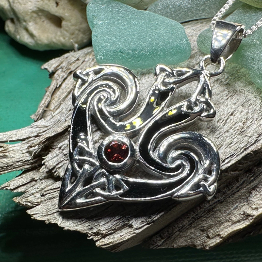 Ove Celtic Trinity Knot Necklace in Sterling Silver