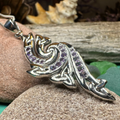 Mystic Elegance Trinity Knot Necklace