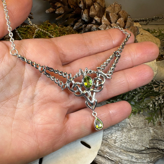 Celtic Queen Necklace in Sterling Silver