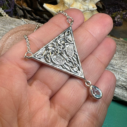 Kells Celtic Birds Necklace