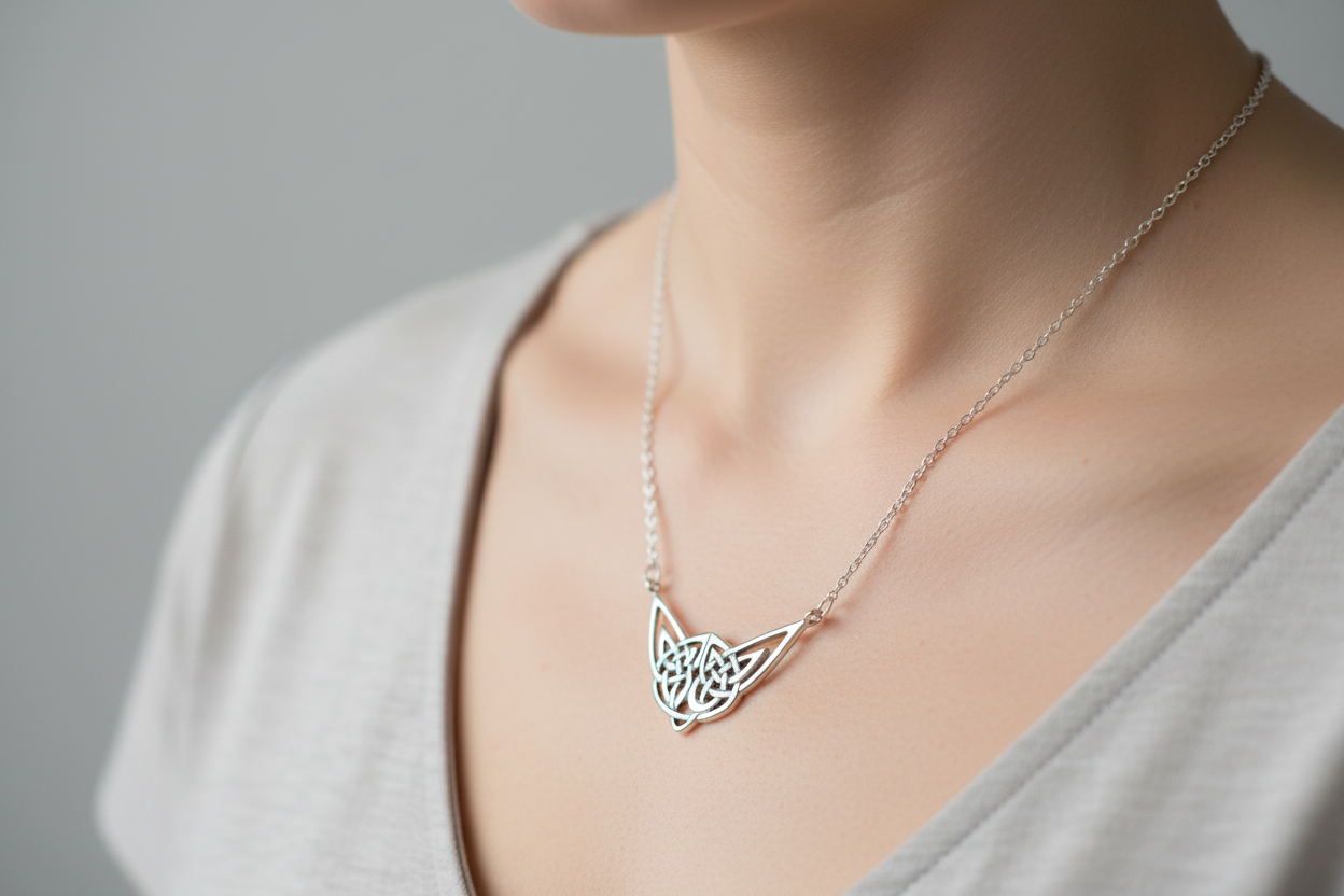 Letita Celtic Knot Necklace
