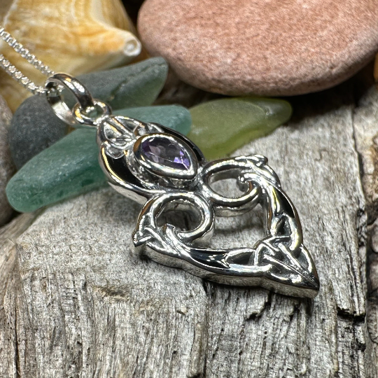 Cordelia Trinity Knot Necklace