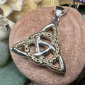 Larina Trinity Knot Necklace