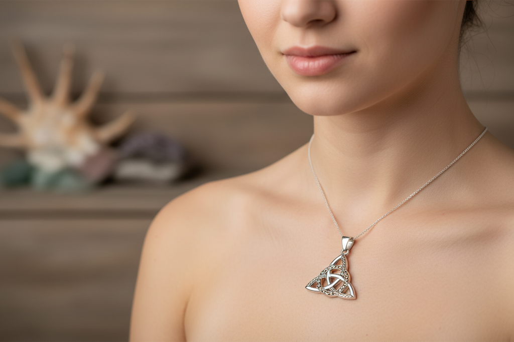 Larina Trinity Knot Necklace