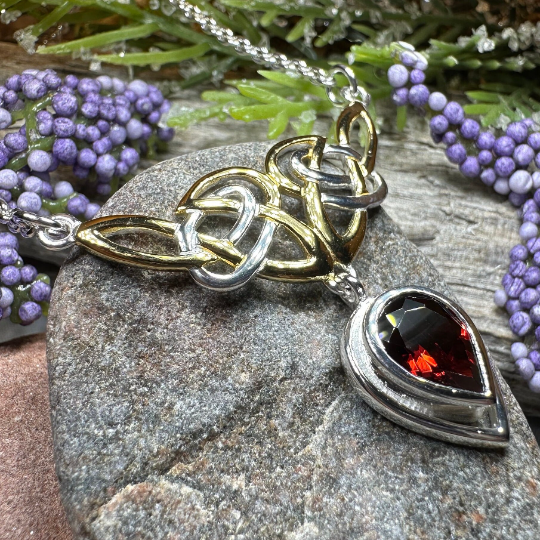 Celtic Double Knot Necklace