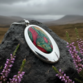 Scottish Highlands Heathergems Necklace - Handmade in Scotland