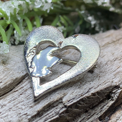 Scotland Forever Sterling Silver Brooch - Handmade in Scotland