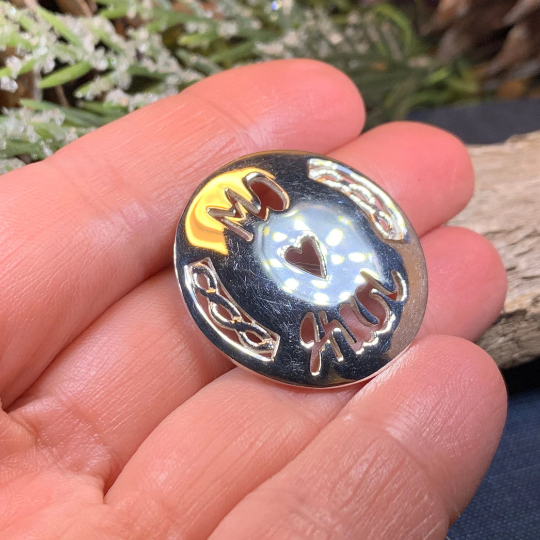 Gaelic "My Love" Brooch - Handmade in Scotland