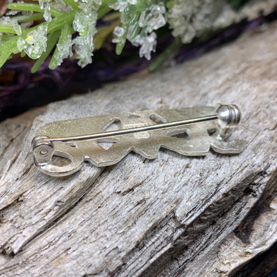 Sterling Silver Three Nornes Brooch - Handmade in Scotland