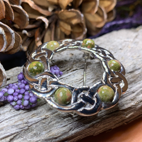 Iona Celtic Knot Brooch - Handmade in Scotland