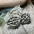 Shield Knot Earrings
