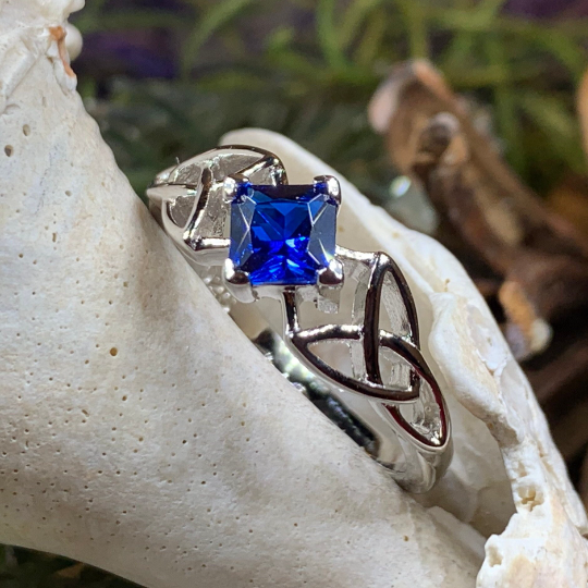 Sylvia Celtic Trinity Knot Ring