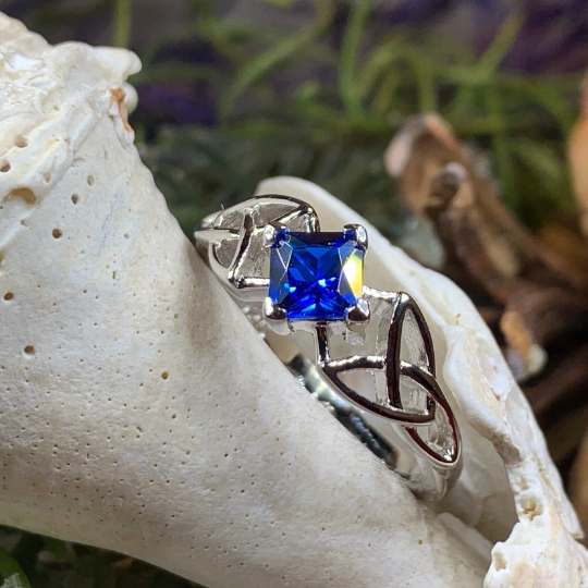 Sylvia Celtic Trinity Knot Ring